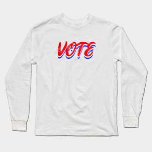 vote shirt, register to vote, gift idea Long Sleeve T-Shirt